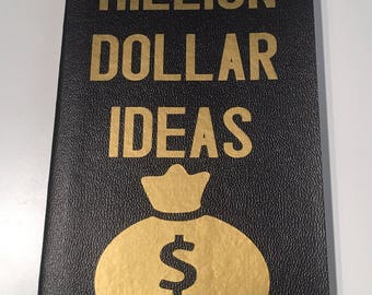 Million Dollar Ideas Notebook/Journal/Idea Book