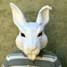 Make Your Rabbit Mask. | Papercraft Rabbit | Papercraft Mask | Paper Reabbit | Paper Bunnny | Papercraft Bunny | Plain Papyrus | Halloween
