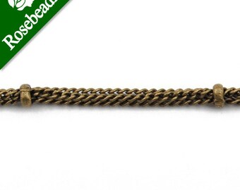 50 Meters 2.8MM Brass vintage Bronze Ball chain,Handmade-D1000