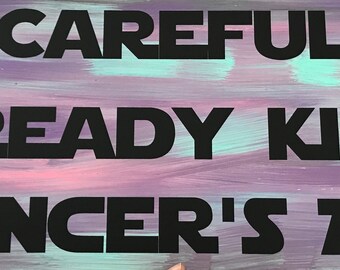 Kick Cancers Butt - Pink