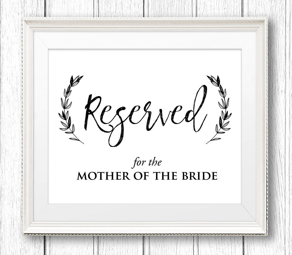 editable reserved sign wedding reserved table seat sign reserved sign template free