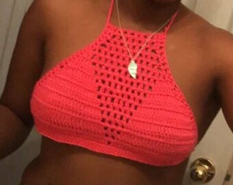 V Mesh Halter "Raspberry"