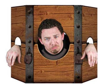 Medieval Stockade Photo Prop/ Game of Thrones Party Decor/ Medieval Party Decor/ Castle Party Decor