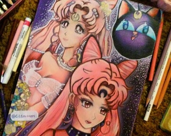 SUPER SALE 9x12 Rini\Wicked Lady (Print)