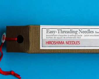 Tulip Easy Threading Needle, hand sewing, embroidery needle, cross stitch needle, needlepoint, needle storage, sharp needle, large eye