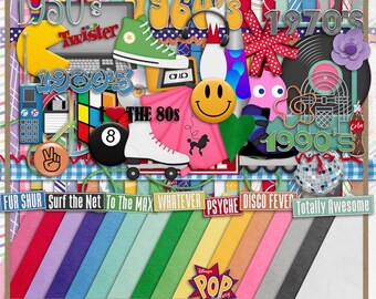 Generation Gap Digital Scrapbook Kit