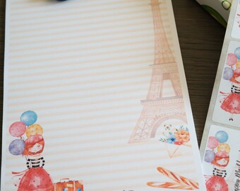 Welcome to Paris - A5 size - 12 sheets