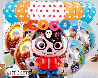 Disney COCO Foil Balloons Birthday Party Supply favors balloon celebration supplies