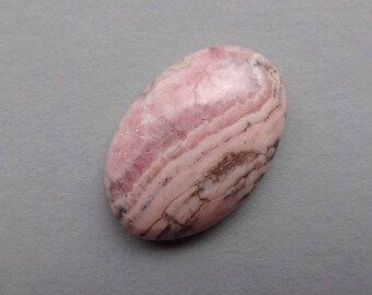 Rhodochrosite oval cabochon 30x20 mm