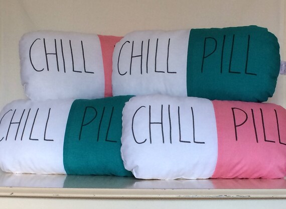 chill pill pillow