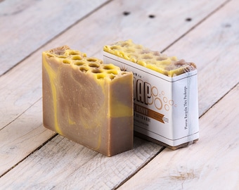 Honey Bunny Soap | Vegan Soap | Honey Soap | Vanilla Soap | Cold Process Soap | Handmade Soap | Homemade Soap | Artisan Soap