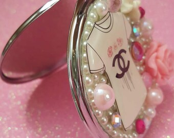 My Fav T-shirt Compact Purse Mirror