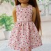 Floral Sleeveless Dress For Vintage Cottage Market