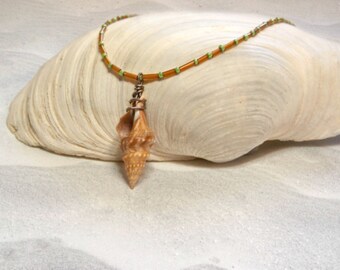 Seashell Jewelry – Beach Jewelry – Beach Necklace – Shell Jewelry – Sea Shell Necklace – Beach Vacation - Spring Break - Seashell Pendant