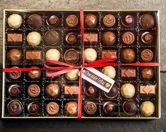 Chocolate truffles - birthday gift - chocolates - chocolate bon bons - wedding favors - wedding favours -gifts for her -gifts for him