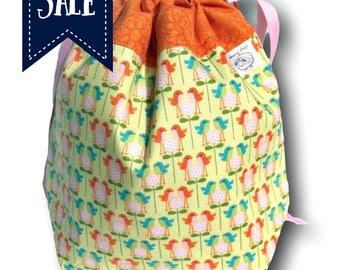 Chirp - A One Skein Project Bag for Knitting or Needlework