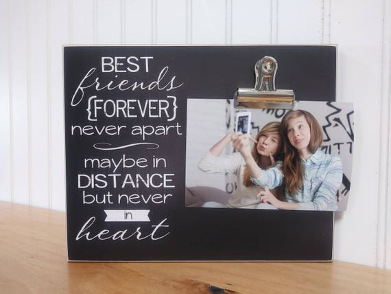 Gehen weg Geschenk beste Freund Bilderrahmen Geschenk