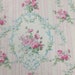Pink Rose Shabby Chic Floral Fabric/Pink Floral Cotton Fabric/62" wide Fine Cotton/Cotton Quilting Fabric