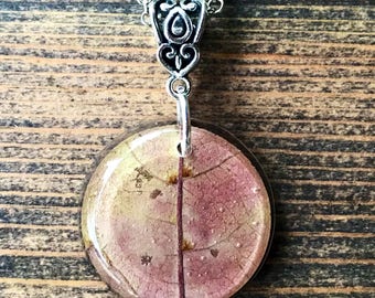 Real Sugar Maple Leaf Pendant
