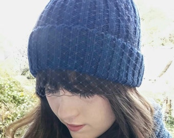 fur hat nz pom pom Veiled Etsy  beanie