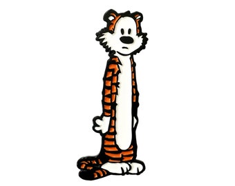 Calvin and Hobbes - Hobbes Enamel Pin (G2) - Lapel Pin - Hat Pin - Comic - Nostalgia Pin - 80s Cartoon - 90s Cartoon - Brooch - Retro Pin