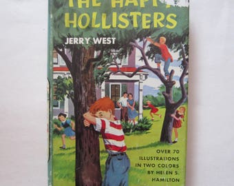 The Happy Hollisters First Book in the Series, Vintage Happy Hollisters, Happy Hollisters, Jerry West, Happy Hollisters Mystery