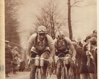 1935 Cycling and Sporting Magazine, Newspaper. \\ 23 April 1935 No. 454 // French Sports Publication 1935. Paris-Roubaix