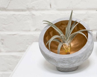 Concrete Planter, Concrete Air Plant Holder, Concrete Jewelry Holder, Concrete Wedding, Cement Planter, Air Plant Holder, Air Plant Planter