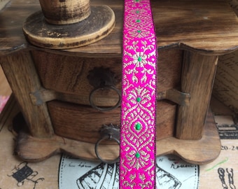 Vintage 2 cm Jacquard Ribbon