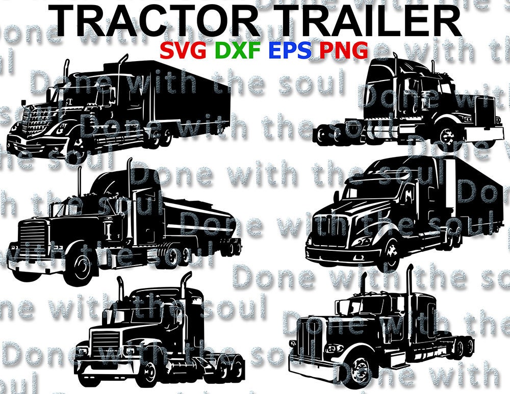 Free Free 118 Simple Semi Truck Svg Free SVG PNG EPS DXF File