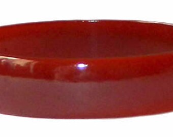 Vintage 1940s Oval Bakelite Bangle Bracelet