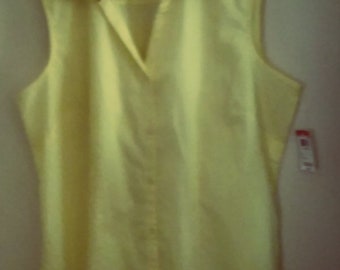 Ladies sleeveless blouse/nwt/sz. 1x