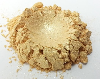 Golden Veil Shimmer Cosmetic Grade Mica - Ready to Wear