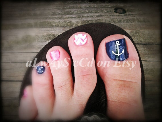 Anchor Toe Nail Designs Graham Reid Items Similar To Anchor Toe Nail Vinyl Decal NOW 20 TOTAL On Etsy - Anchor Toe - Anchor Toe Nail Designs Graham Reid