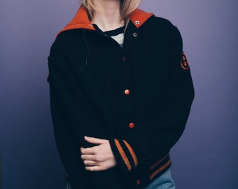 Vintage Tigers Varsity Letterman Jacket