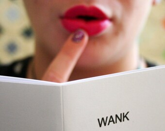 Wank - an illustrated book of female masturbation MATURE, adult zine, gift for lesbian, feminist zine, feminism gift, queer zine, sex book
