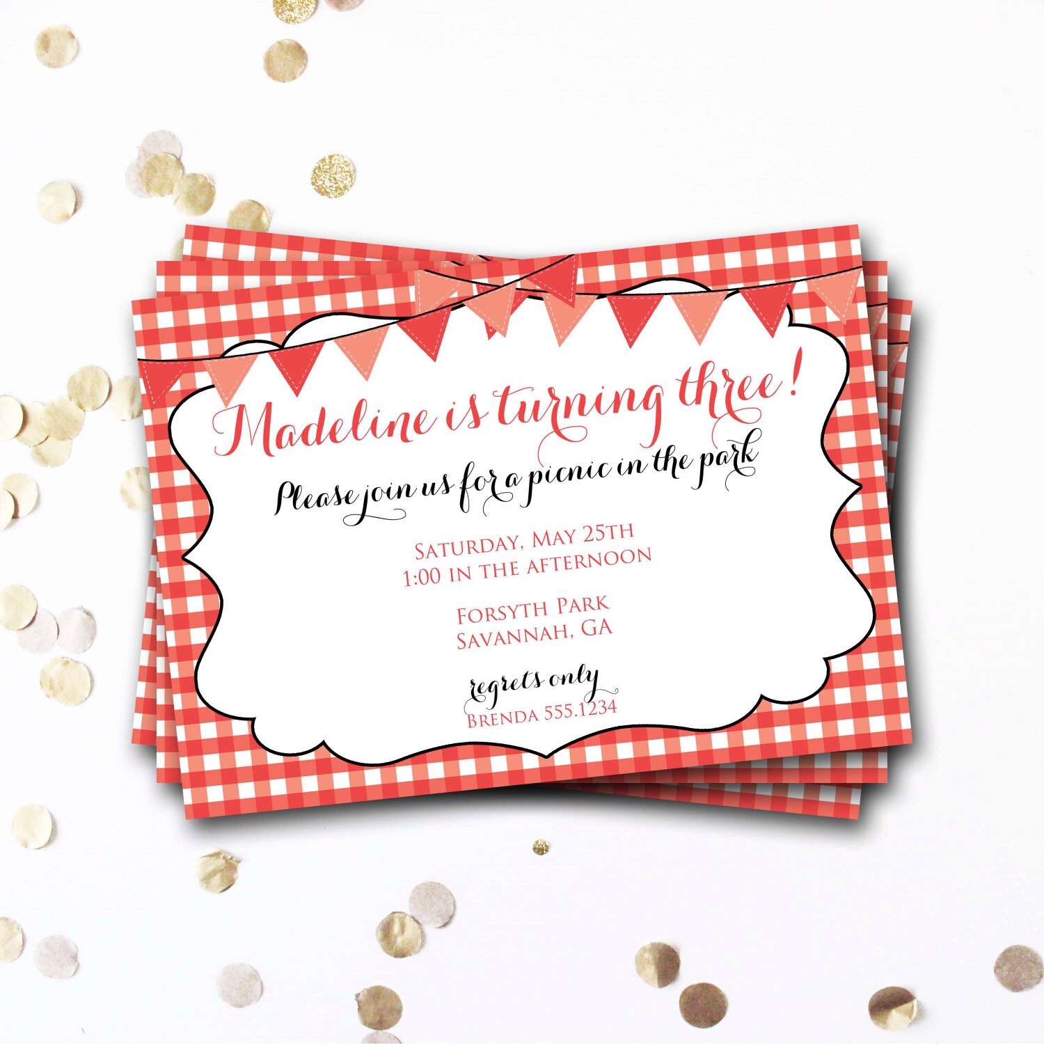 red picnic invitation picnic invitation picnic invite picnic invitation