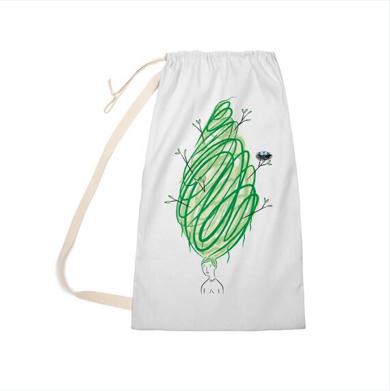 Let It Grow - Laundry Bag - Clothing Bag - 28" x 36"