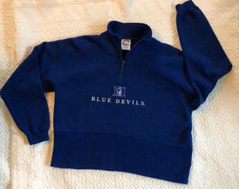 Duke Blue Devils Quarter Zip Sweatshirt