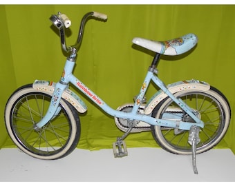 UK Free Postage - Rainbow Brite Vintage 80s Bike Cartoon Memorabilia Collectors Kids Children Bicycle Retro