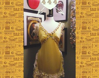 Sunshine yellow Bohemian sun dress
