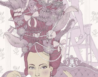 Marie Antoinette Art Print