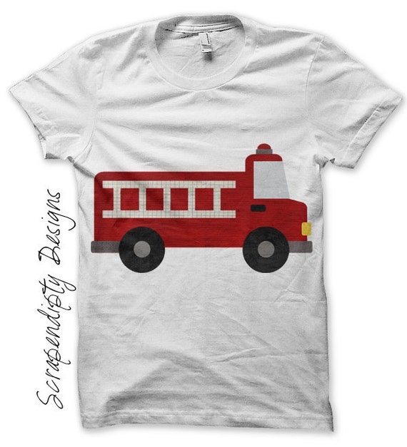 carters fire truck shirt