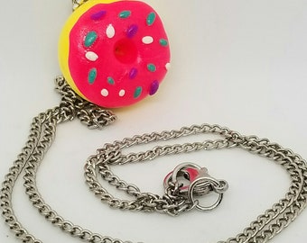 The Simpson Donut Necklace