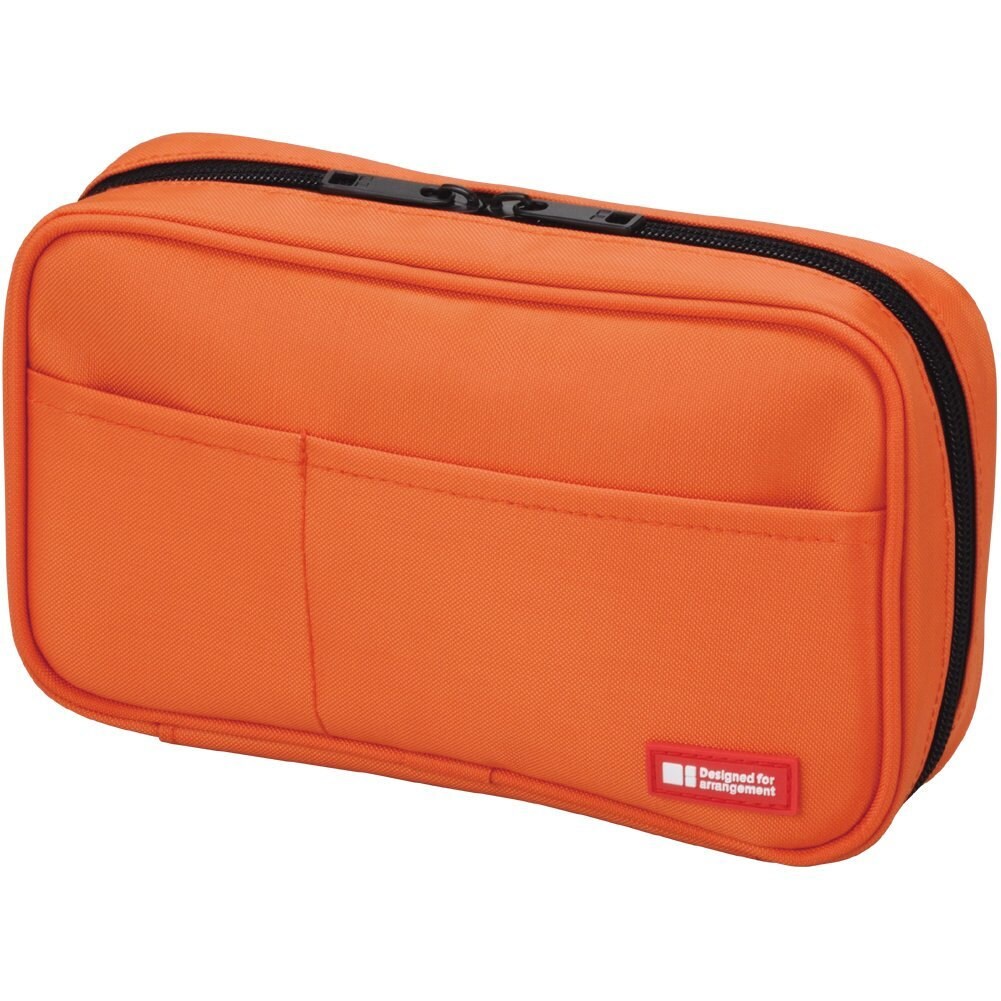 Pen Case Pencil Case Orange Pen Holder Fountain Pen