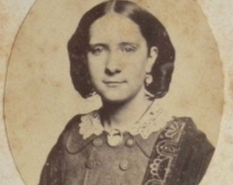 Free Shipping 1860s Gussie Whitimore CDV