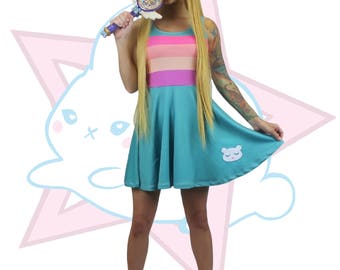 Star Butterfly | Rainbow Bear | Star vs. the Forces of Evil | Sleeveless Skater dress | SVTFOE