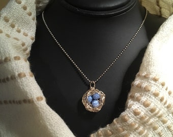 Birds Nest Necklace