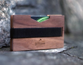 Leather wallet is boring? Try this! Mens wallet, Money clip, Slim wallet, Minimalist wallet, Personalized wallet, Credit card wallet, wallet