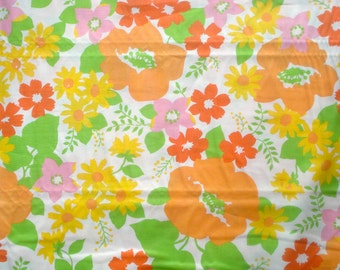 Dream On Summer Lovin' orange/white Urban Chiks moda fabric FQ or more